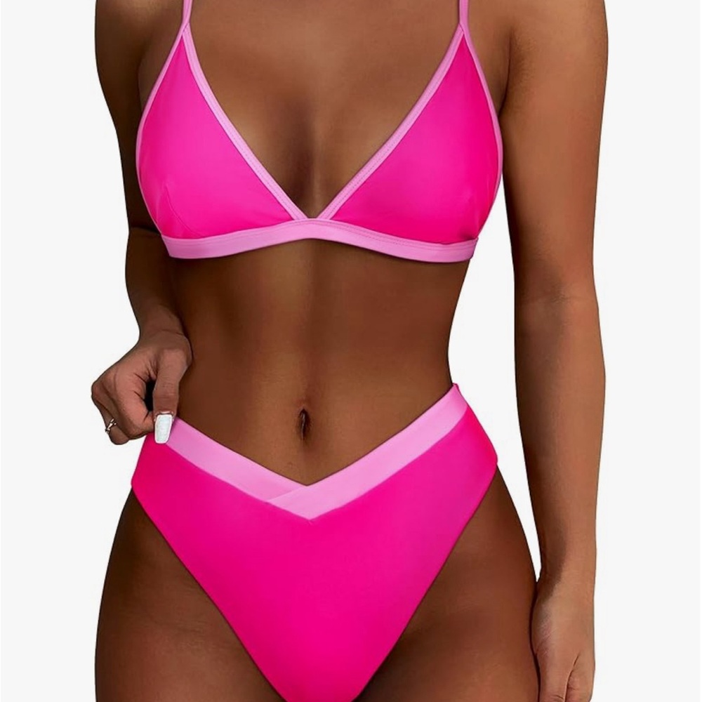 Vibrant Pink Bikini Set